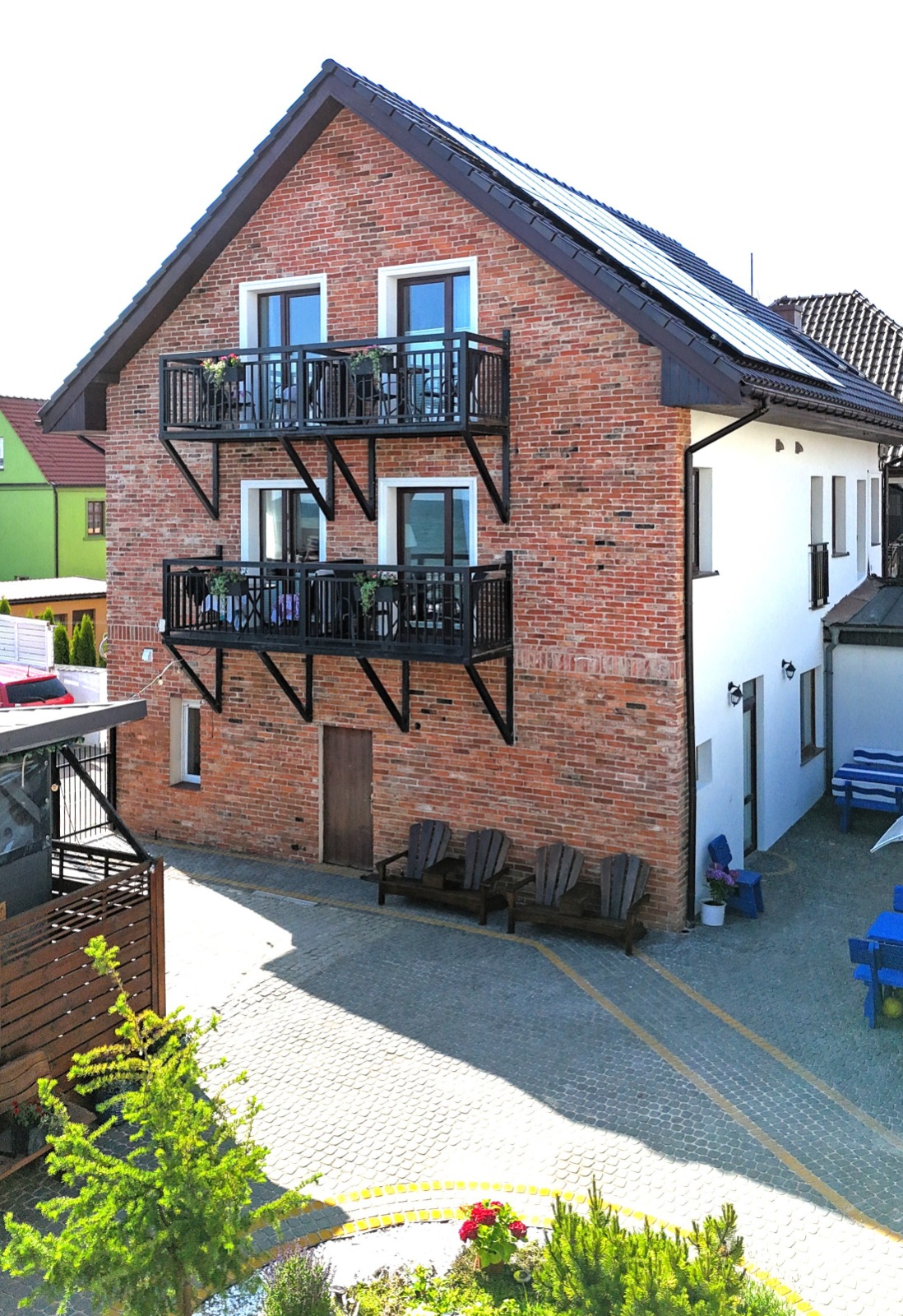 Pensjonat Azak elewacja